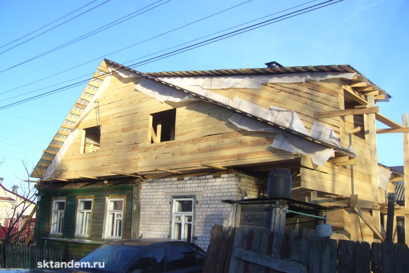 реконструкция домов