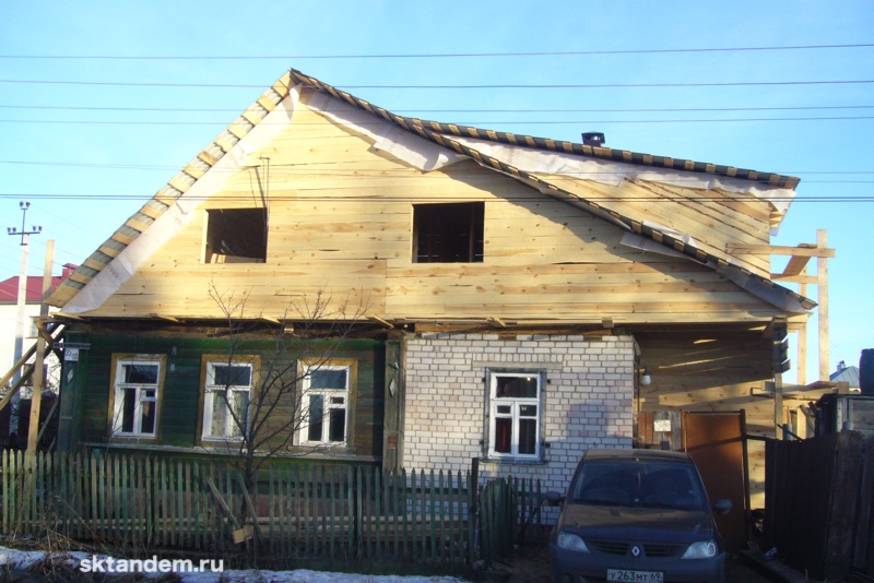 услуги по реконструкции дома